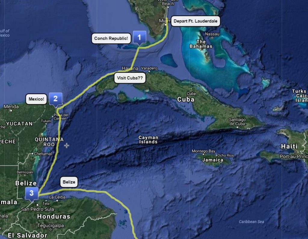 (1) Lauderdale to Key West COMPLETE Sailing Vessel Reliant